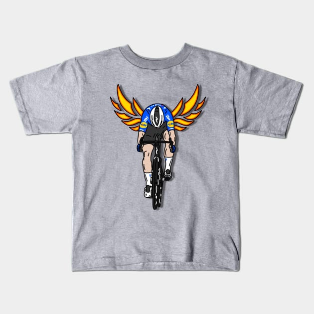 Fabio Jakobsen Tour de France 2022 - Stage 2 Victory Kids T-Shirt by p3p3ncil